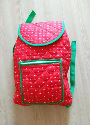 Рюкзак – мешок красный2 фото
