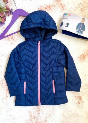 Демисезонная куртка lupilu на девочку 1-2 года2 фото