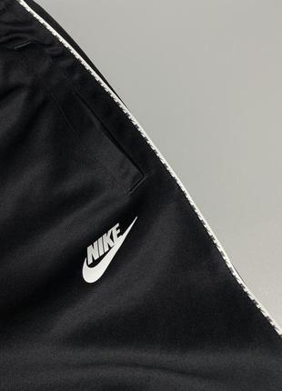 Штаны спортивные без флиса nike оригинал на лампасах2 фото