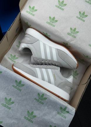 Adidas originals iniki w light gray white2 фото