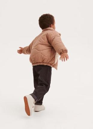 Reserved куртка для хлопчика 92,98,104 бежева коричнева не zara next waikiki h&m5 фото
