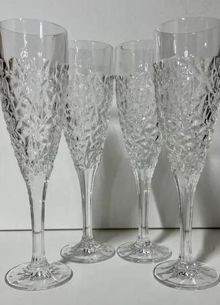 Набор бокалов для шампанского bohemia  nicolette 19j12/0/93k62/180 (6 шт, 180 мл)