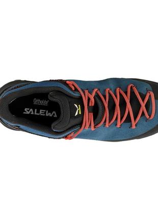 Кросівки salewa wildfire leather gtx mns blue розмір 425 фото