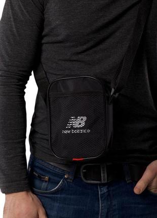 Барсетка через плечо jordan черная сумка мужская на плечо плащевая мессенджер джордан7 фото
