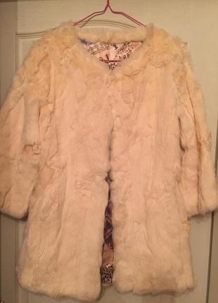 Шубка з ангорського кролика