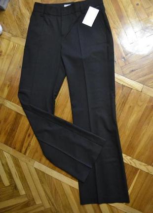 Черные классические брюки zara