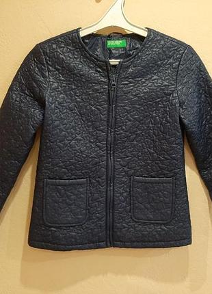 Стильная куртка united corols of benetton. размер xl. 150см