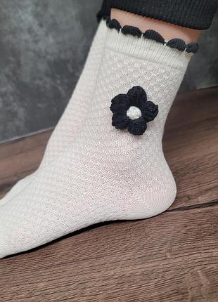 Носки женские кружевные