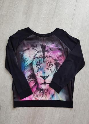 River island лонгслив комбинированный размер м