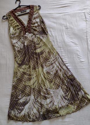 Міді//mango міді сарафан сукня в квіти відкрита спина сонце кльош плаття сукня