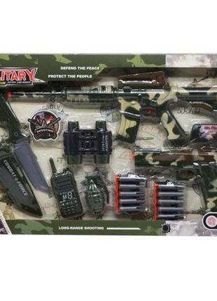 Військовий набір "military" (автомат + пістолет) від lamatoys1 фото