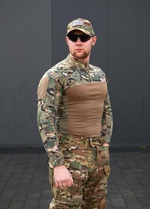 Рубашка боевая tactical series "combat shirt multicam g-4", тактический убакс, армейская рубашка мультикам