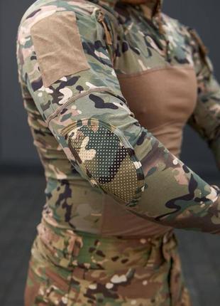 Сорочка бойова tactical series "combat shirt multicam g-4", тактичний убакс, армійська сорочка мультикам6 фото