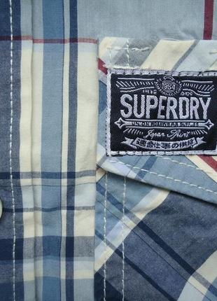 Рубашка superdry shirt cotton l5 фото