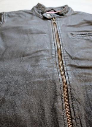 Шкіряна куртка від класичного американського бренду henry choice2 фото