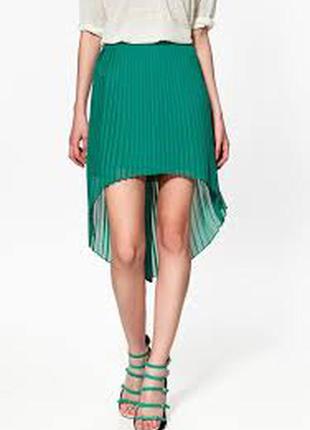 Плиссированная юбка от zara basic