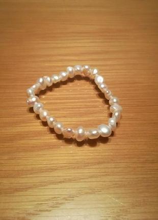Браслет з перлин перлам намистин james warren pearls bracelet2 фото