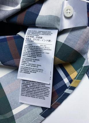 Чоловіча сорочка в клітинку levi’s7 фото