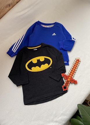 Набор на мальчика лонгслив свитшот adidas