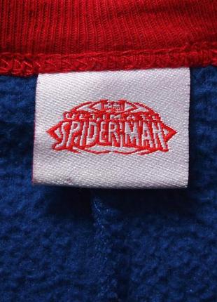 3 года флисовый человечек человек-паук spider-man, marvel, primark, б/у.6 фото