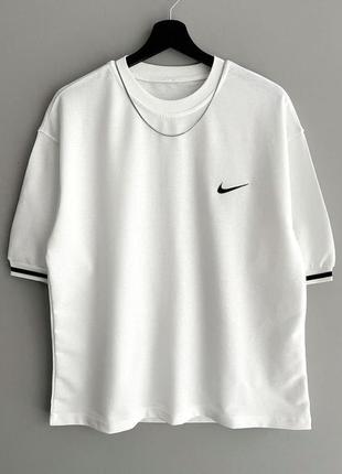 🔥футболка nike, біла-чорна, для чоловіків‼️