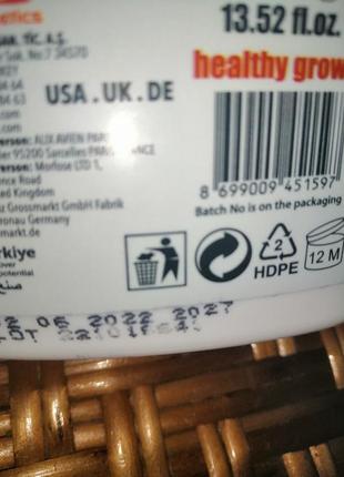 Стимулирующий шампунь для волос "здоровый рост"