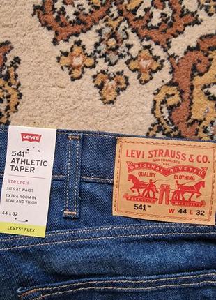 Брендові фірмові стрейчеві джинси levi's 541,оригінал із сша,нові з бірками,великий розмір.4 фото