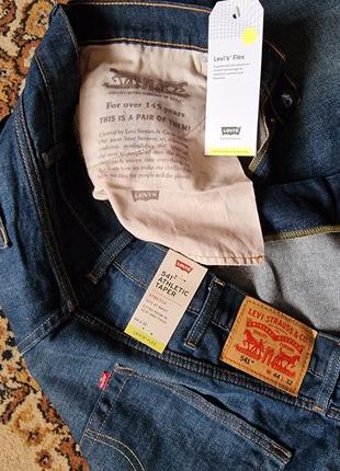 Брендові фірмові стрейчеві джинси levi's 541,оригінал із сша,нові з бірками,великий розмір.7 фото