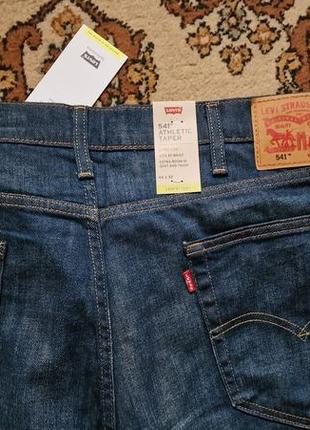 Брендові фірмові стрейчеві джинси levi's 541,оригінал із сша,нові з бірками,великий розмір.3 фото