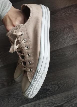 Converse кеды женские р. 41 пудровые7 фото