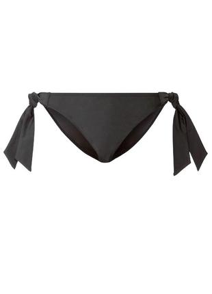 Купальные плавки женские однотонные черные