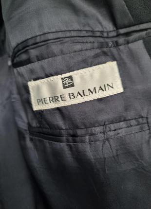 Пиджак pierre balmain, шерстяной пиджак, блейзер жакет pierre balmain, пиджак balmain винтаж, винтажный пиджак4 фото