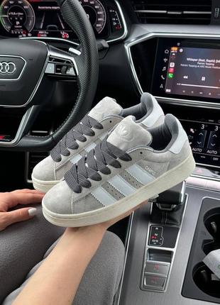 Жіночі кросівки adidas campus prm light gray white