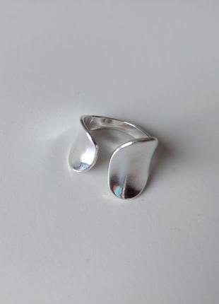Бижутерия стильная кольца под серебро широкий кольцо серебристое кольцо разъемное массивное серебряное4 фото