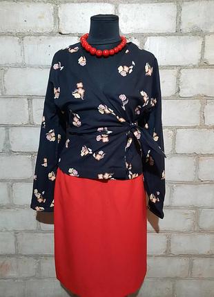 Стильная блуза на запах edited