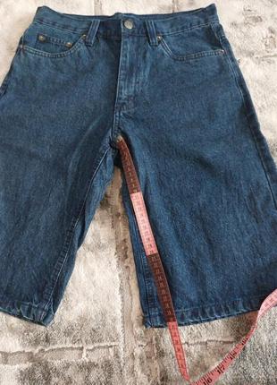 Шорты джинсовые, качественные шорты синие9 фото
