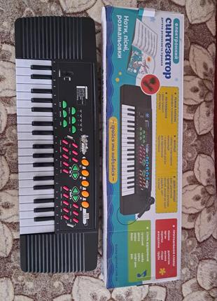 Детский синтезатор пианино1 фото