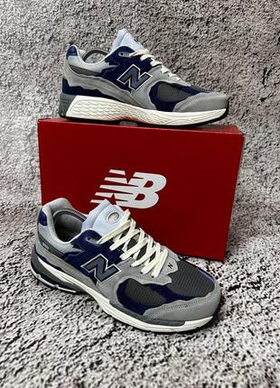 Кроссовки натуральная замша/ текстиль new balance 2002r10 фото