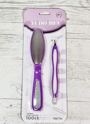 Металева пилка для педикюру, тертка для п'ят
