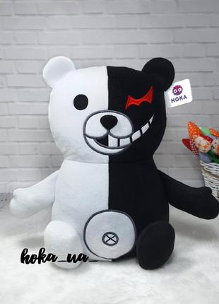 М'яка іграшка ведмідь монокума