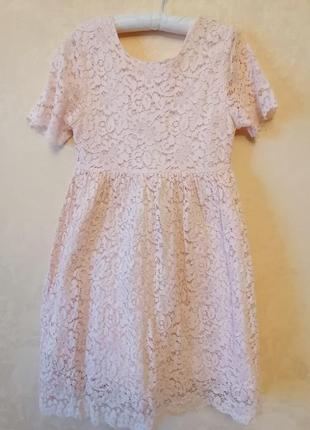 Нарядное платье на рост 116-122