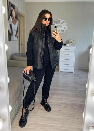 Костюм трійка з жилеткою 💥+великий розмір