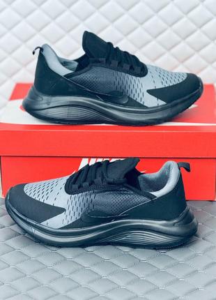 Кроссовки мужские весенние nike air max 270 black-grey кроссовки найк 2702 фото