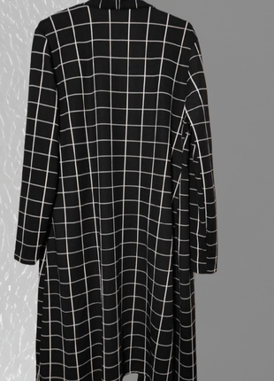 Кардиган, накидка, халат в крупную, актуальную клетку от бренда shein2 фото