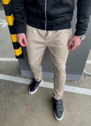 Чоловічі однотонні штани, брюки. мужские штаны4 фото