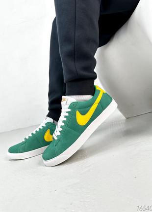 Кросівки чоловічі nike blazer low pro green3 фото