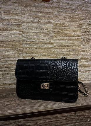 Сумка жіноча, чорна