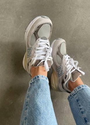 Кроссовки new balance 990 v4 grey