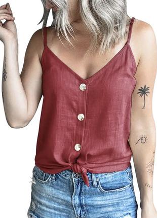 Блуза без рукавов only