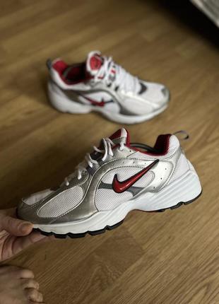 Кроссовки сетка и кожа nike air оригинал размер 45 29 см новые без нюансов6 фото